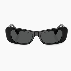 Versace MOD 4481 GB1/87 Pillow Rectangular Sunglasses Black Black Lens 54-17-135